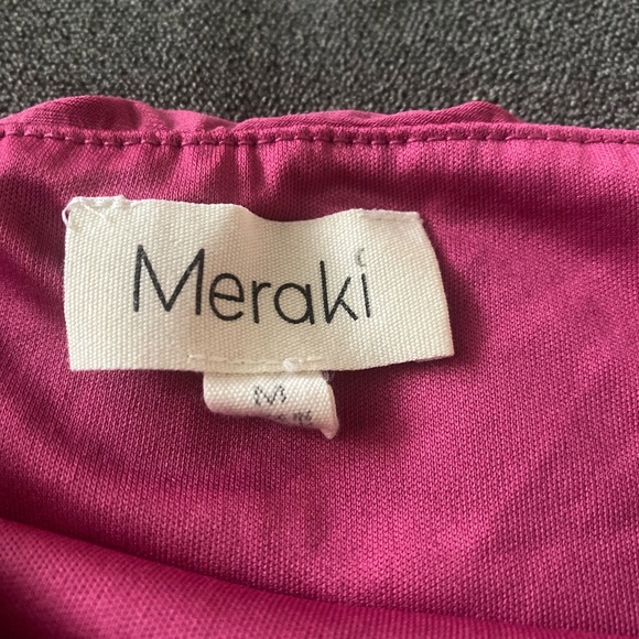 Meraki Fuchsia Square Neck Camisole - Picture 4 of 4